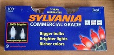 Sylvania Commercial Grade 100 Lights Red/Gree...