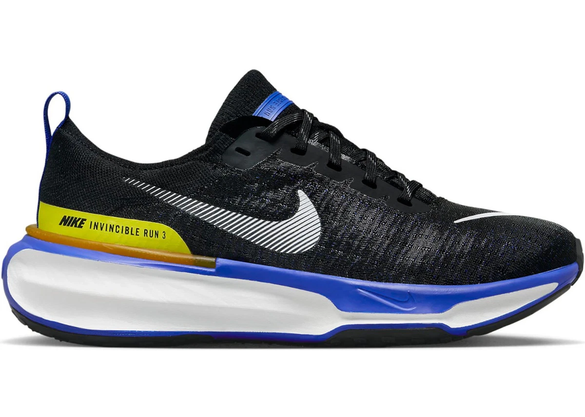 Nike ZoomX Invincible Run Flyknit 3 Black Racer Blue for Sale