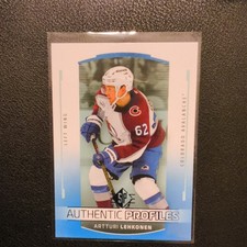 Upper Deck 2025-26 SP Authentic Profiles Artturi Lehkonen Blue AP-4 Avalanche