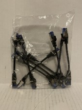 Cat 8 Ratch Ethernet Cable Slim .5 ft Black 9 Total