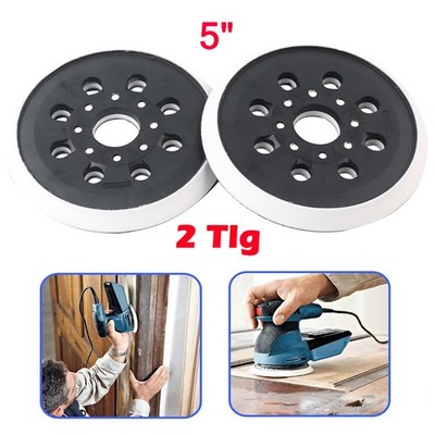 2x Klett Schleifteller 125mm Elektrische Schleifpad Für Bosch PEX 220A PEX 220AE