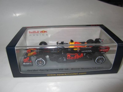 Spark 1/43 Red Bull RB16B Honda 2021 Monaco GP Winner Max