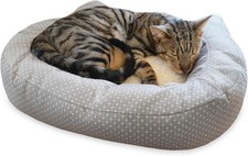 Image of Rosewood Dotty Small Feline Bed, Soft Cat Bed