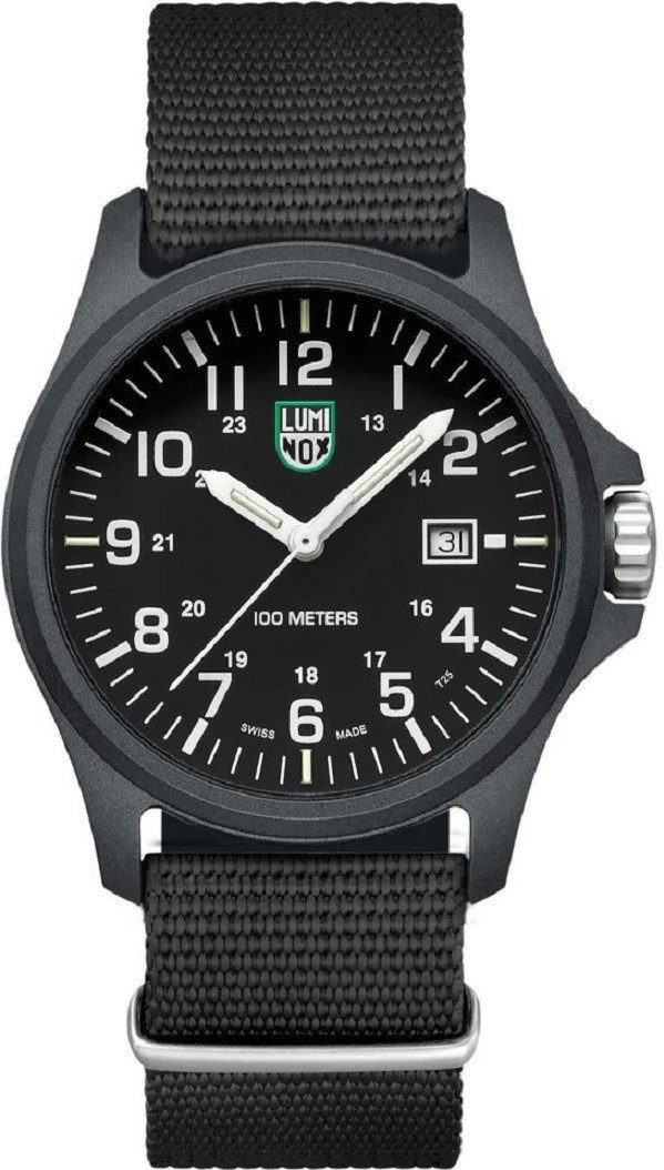 Luminox X2.2401.NB PATAGONIA CARBONOX 2400 43mm black Textile Men's Watch NEW