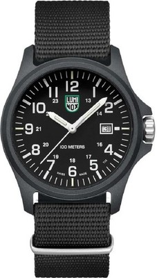 Luminox X2.2401.NB PATAGONIA CARBONOX 2400 43mm schwarz Textil Herren Uhr NEU