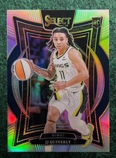 2025 Panini Select WNBA #24 JJ Quinerly Silver Prizms