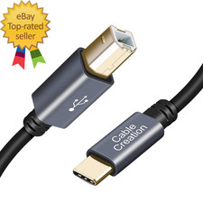 USB C to USB B 15FT Printer Cable for Macbook Pro Air
