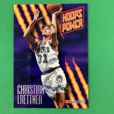 Christian Laettner 1994-95 NBA Hoops Power Insert #31 Minnesota Timberwolves