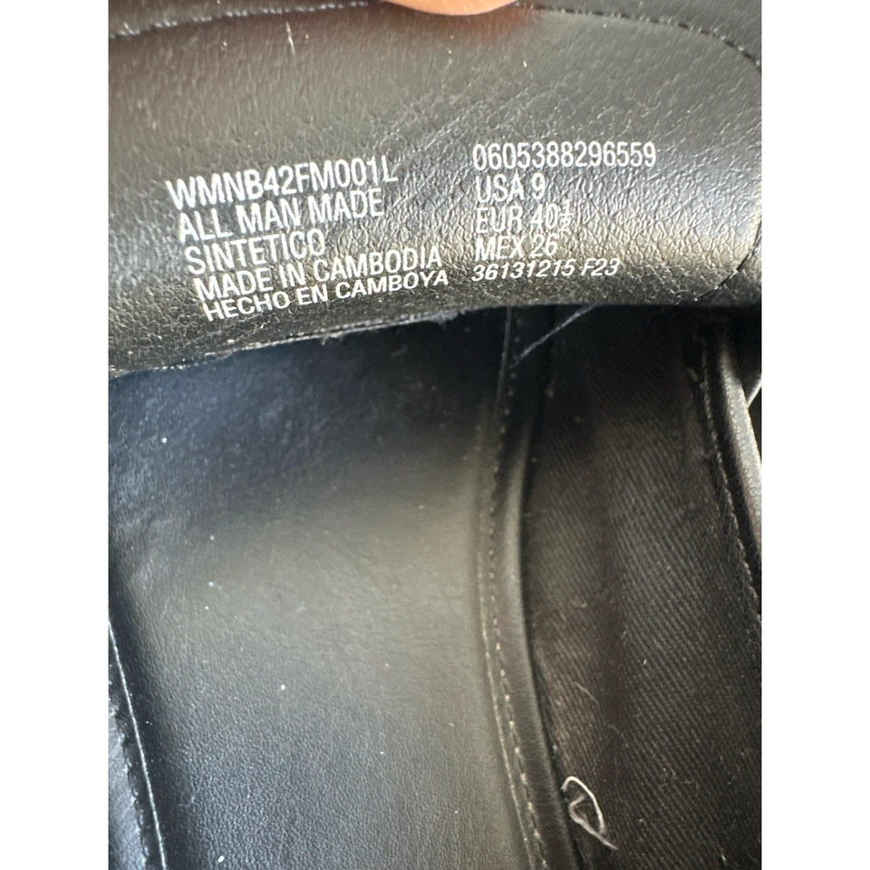 No Boundaries Chunky Y2K Slip On Chain Platform Women’s Loafers 9 - Image 4 of 4