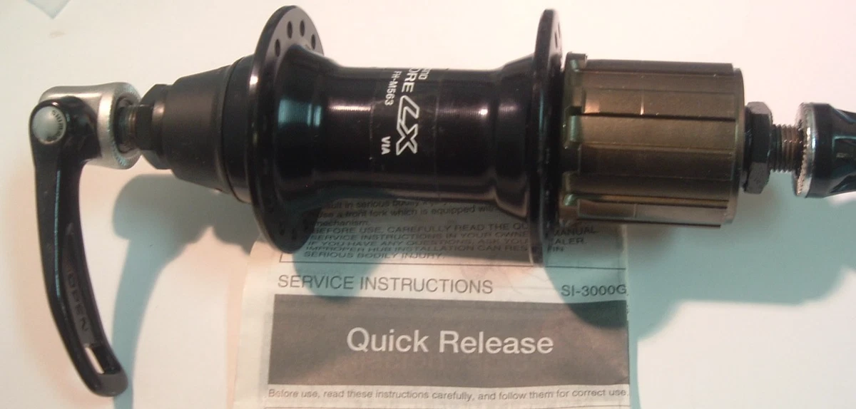Quick Releasse HUB SHIMANO Deore LX HB M570 Vélo VTT