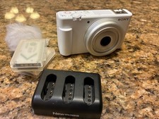 Sony ZV-1F 20.1MP Vlogging Camera - White