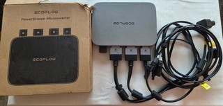EcoFlow Power Stream Microinverter Wechselrichter 800W inkl.aller Kabel.
