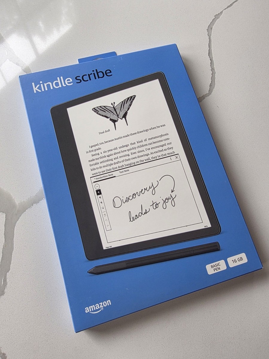 Amazon Kindle Scribe 16GB Wi-Fi 10.2'' e-Reader - Gray
