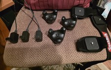 Three Vive 3.0 Trackers + Three SteamVR Dongl...