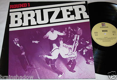 BRUZER round 1 Vinny Appice LP Handshake Rec. 1982 Rare HARD ROCK !!!