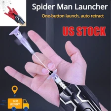 Spider Man Glove Cosplay Launcher Spider String web Shooter Toys for Children