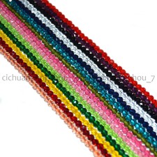 Wholesale 14 Colors 3mm Faceted Bright Spinel Round Gems Loose Beads 15'' Strand