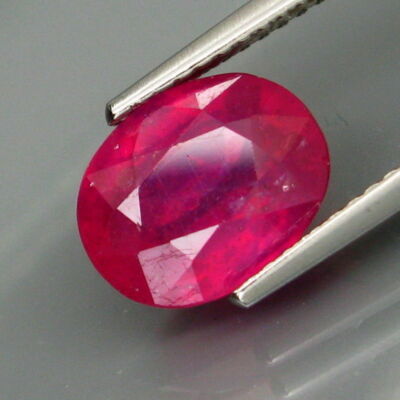 3.70 CTS EXCELENTE.RUBI ROSA NATURAL - BIG Top pink Ruby Mozambique