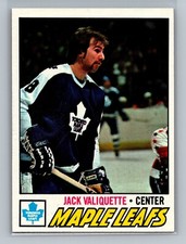 1977-78 Topps Jack Valiquette #64 - Toronto Maple Leafs - EX+ to NEAR MINT