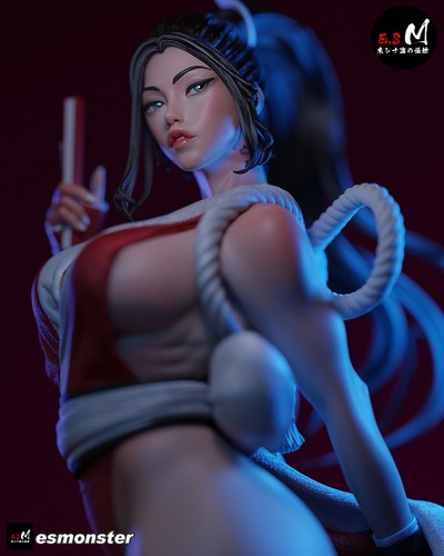 Mai Shiranui 3D Printing Unassembled Unpainted Model Kits Resin Garage Kits Cast - 第 9/17 張圖片
