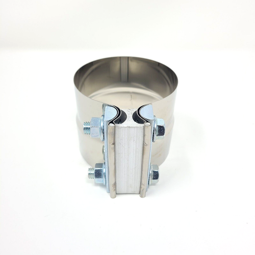 5 In Exhaust Clamp 1PCS 5" Stainless Steel Lap Joint Band Exhaust Muffler Clamp Sleeve Coupler T304 5inch Exhaust Clamp - Foto 7