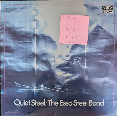 The Esso Steel Band Quiet Steel Vinyl Record VG+/VG BEAS5 1969