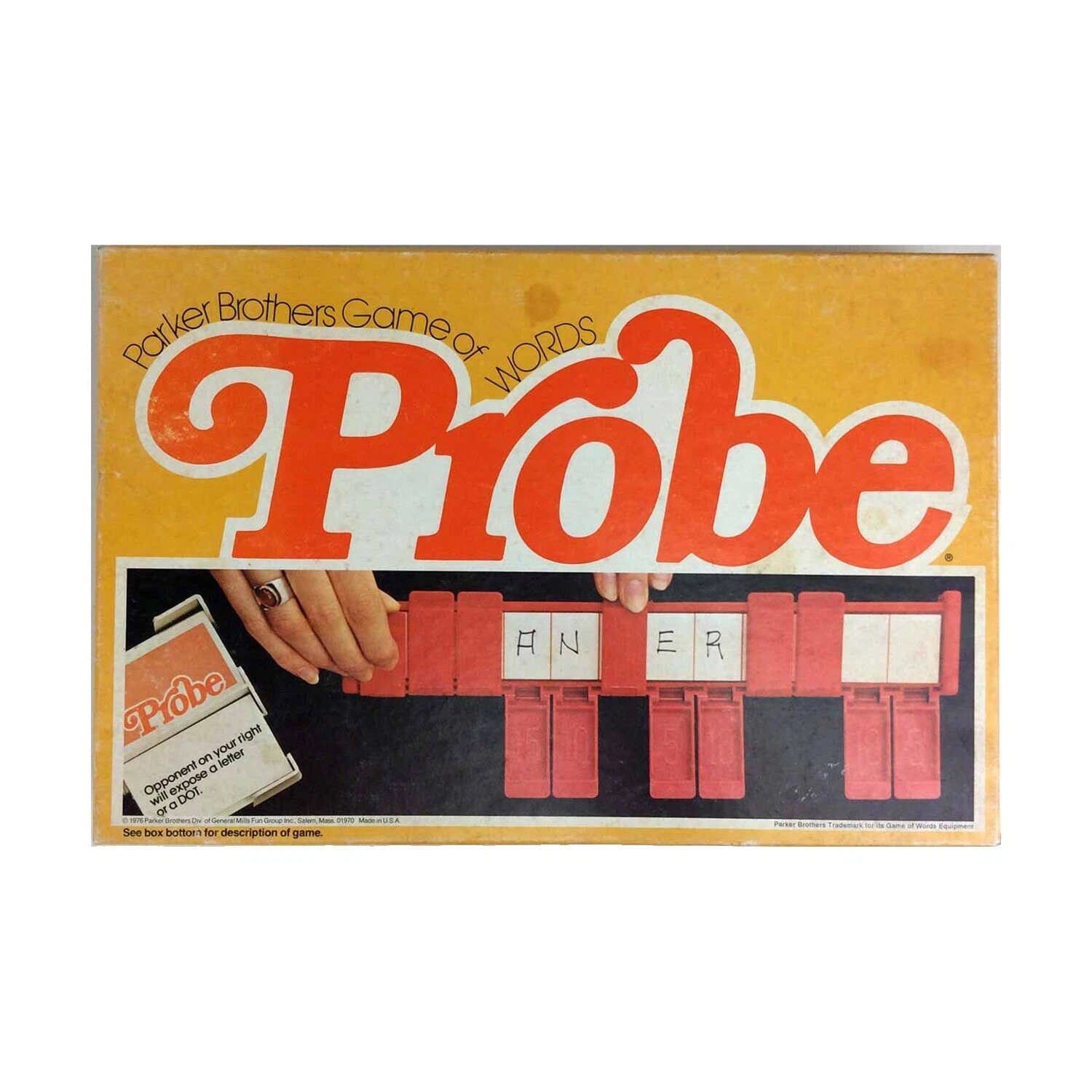 Word Game 1976 Contemporary Manufacture Board & Traditional Games