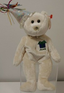 june birthday beanie baby