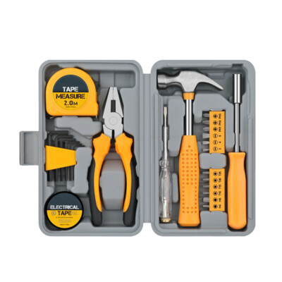 24 PCS Household DIY Tool Kit for Women,  Tool Box Set of Starter Basic O7J3