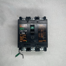 Fuji Auto Breaker EA33 BB3AEA-015 3 Pole 15 Amp 460 VAC Circuit Breaker