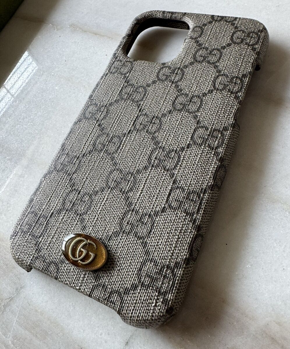 Authentic Gucci Supreme iPhone 12 Pro Max Case - Beige | eBay Authentic Gucci Supreme iPhone 12 Pro Max Case - Beige | eBay