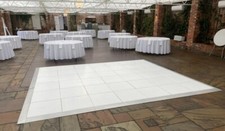 Gloss White Premium Dance Floor  -  High-Quality, Elegant, Durable, Customisable