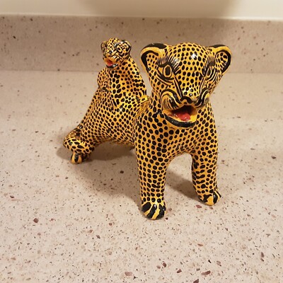 『 Yellow Leopard fam 』by Zuberi 30*40cm s-l400.jpg