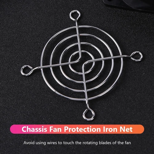 5pcs PC Case Fan Grills Computer Cooling Fan Finger Guard Protector (60mm) UK