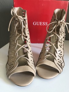 guess lace heels