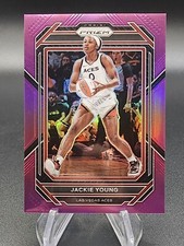 2023 Panini Prizm WNBA Purple Prizm /149 Jackie Young #121