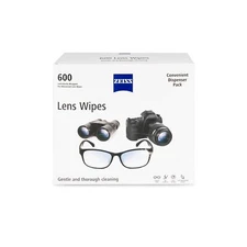 ZEISS Pre-Moistened Lens Cleaning Wipes, 600 Count White 600 Count (Pack of 1)