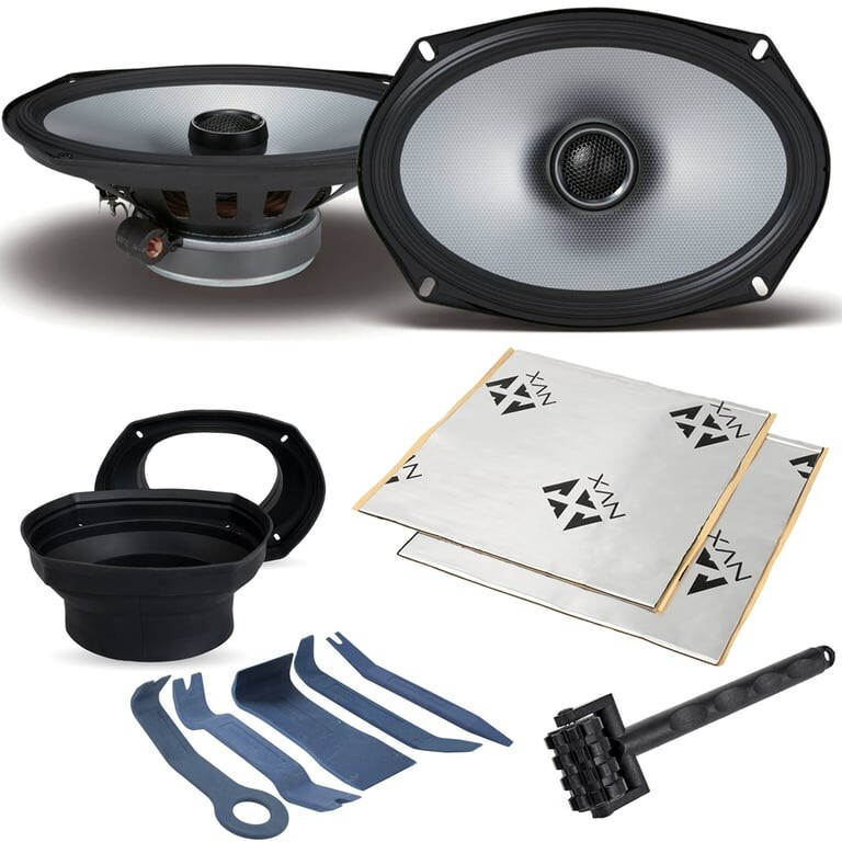 2-полосные коаксиальные колонки Alpine S2-S69 мощностью 170 Вт 6x9 с аксессуарами 2679000₽