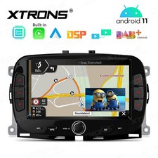 Autoradio Android 11 Stereo Auto Fiat 500 2016-2020 Octa-core Comandi Al Volante - Miniatura 2