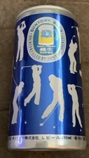 Suntory Real Draft Beer Golfers Aluminum beer can Suntory Brewery Japan