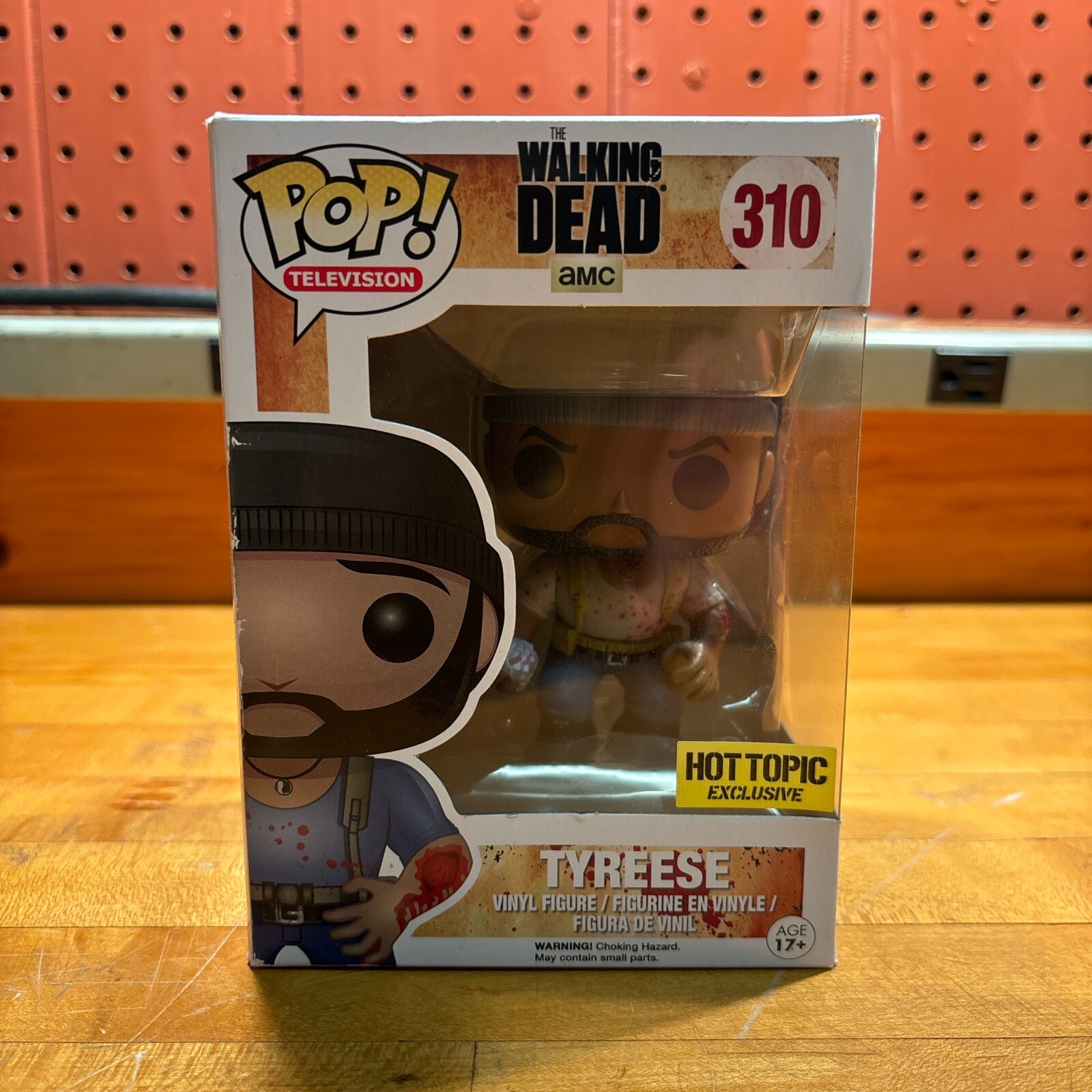 Funko Pop The Walking Dead Tyreese Bitten Hot Topic Exclusiv