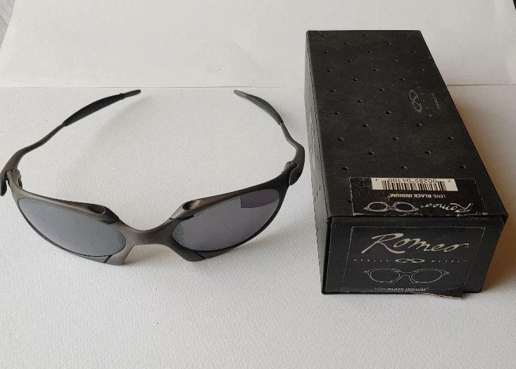 OAKLEY Oakley Romeo X-METAL Black Iridium Men's Sunglasses Eyeglasses Eyewear