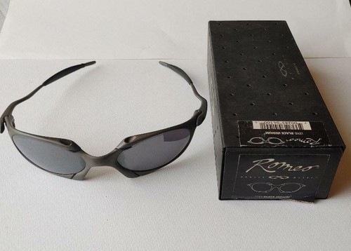 OAKLEY Oakley Romeo X-METAL Black Iridium Men's Sunglasses Eyeglasses  Eyewear | eBay