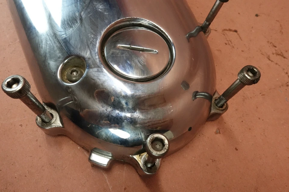 Cubierta de embrague de motor cromada Yamaha Road Star XV1700 2002-2009 Foto 3 de 4