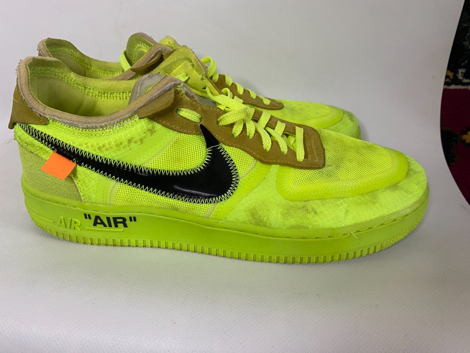 OFF WHITE X NIKE NIKE X OFF WHITE AIR FORCE 1 LOW VOLT A04606 700 TAGLIA US11 UK 10 EU 45