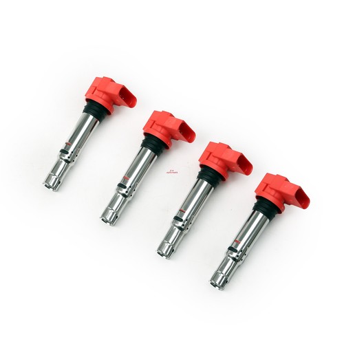 4* Ignition Coil Fit For Audi A1 A2 A3 Seat Jetta Golf Skoda 036905715F-Red - Picture 4 of 7