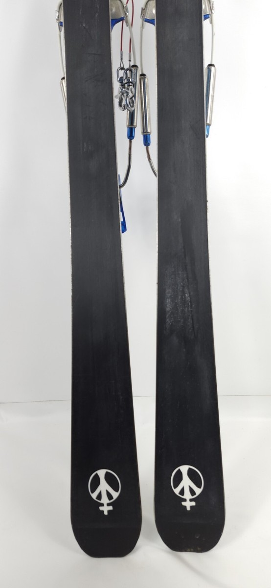K2 Shes Piste Tele9 Telemark 160 cm Skis w/ G3 Targa Cable