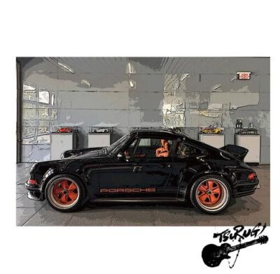 EIDOLON COLLECTION 1/43 シンガー 911 DLS マットビジブルカーボン 完成品