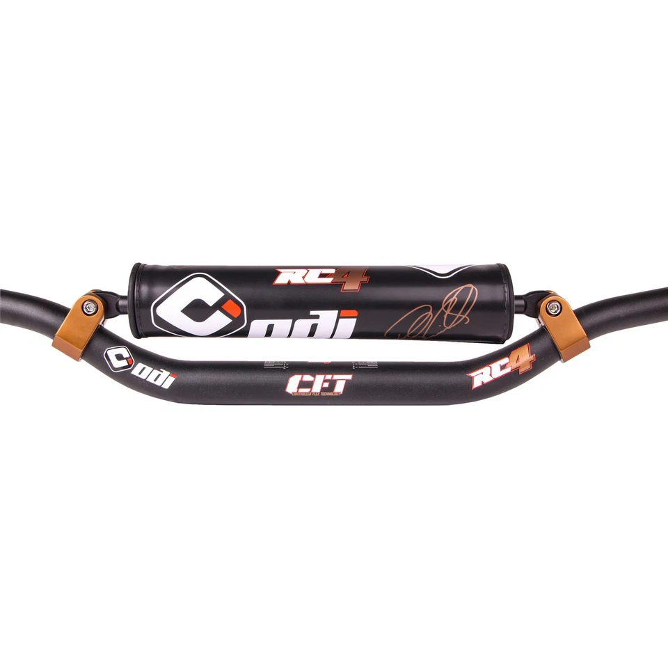 ODI Controlled Flex Technology 1 1/8" RC Signature Bar Negro RC H904CFB Foto 3 de 4