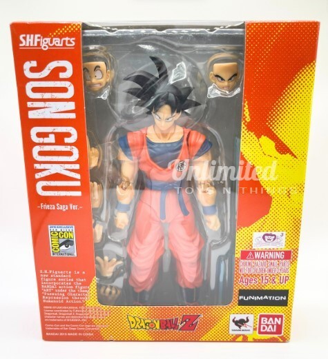 SDCC 2015 S.H. Figuarts DragonBall Z Exclusive: SON GOKU